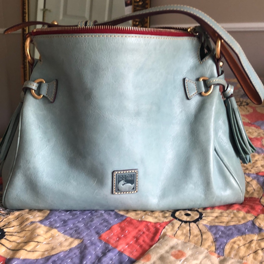 Dooney Bourke Tassel Shoulder Bag